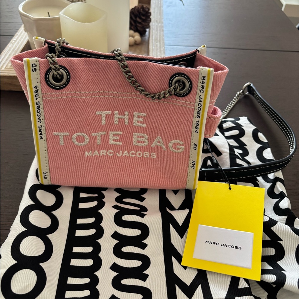 Marc Jacobs Pink Tote Bag